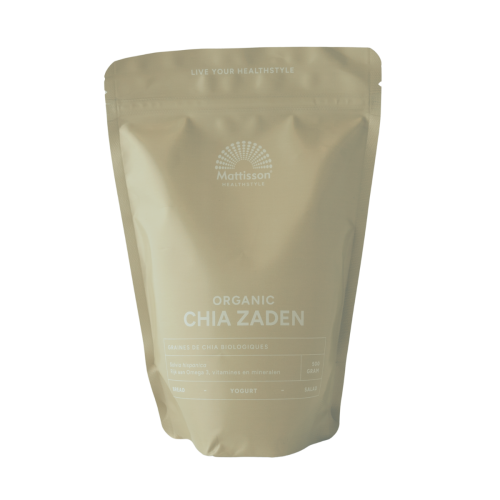 Mattisson Chiazaad raw (bio) 500 gram