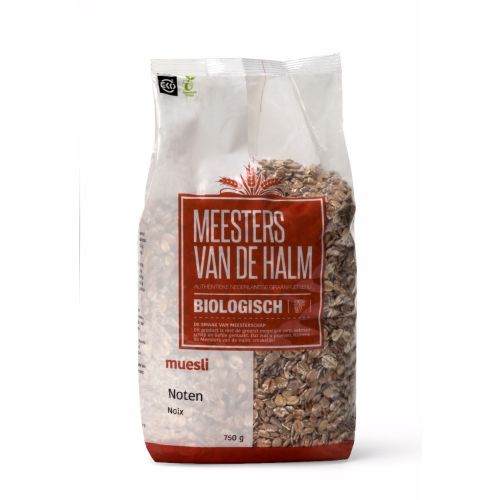 De Halm Muesli Noten (750 gram)