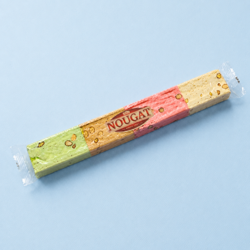 Nougat reep 4 kleuren 200 gram Felko Holland Nougat reep 4 kleuren 200 gram Felko Holland