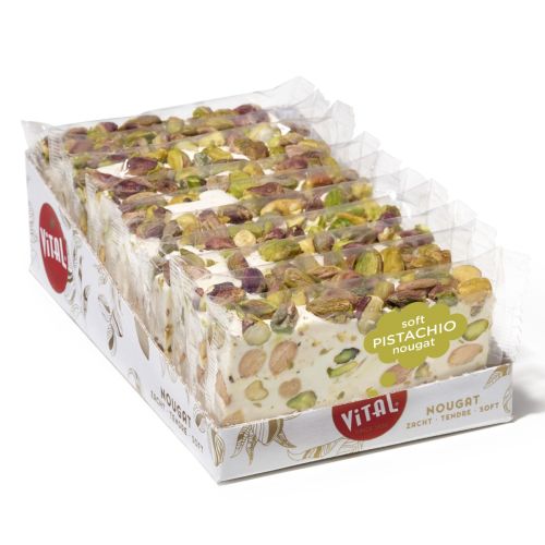 Opeenvolgend Grondig Raak verstrikt Nougat slice pistache kopen | DeNotenshop.be