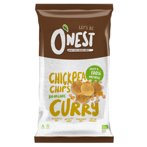 O'nest Chickpea Chips Curry (75 gram)