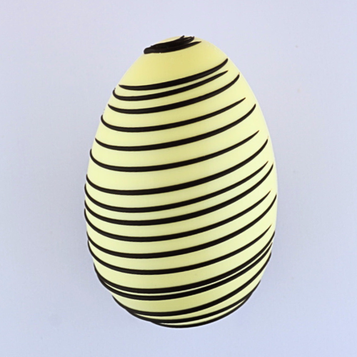 Chocolade paasei (hol) wit puur (350 gram)
