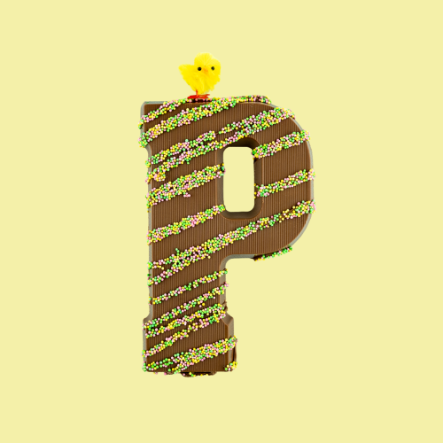 Chocolade paasletter melk / paasmusket