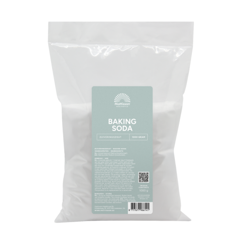 Mattisson Baking soda 1000 gram
Mattisson Baking soda 1000 gram