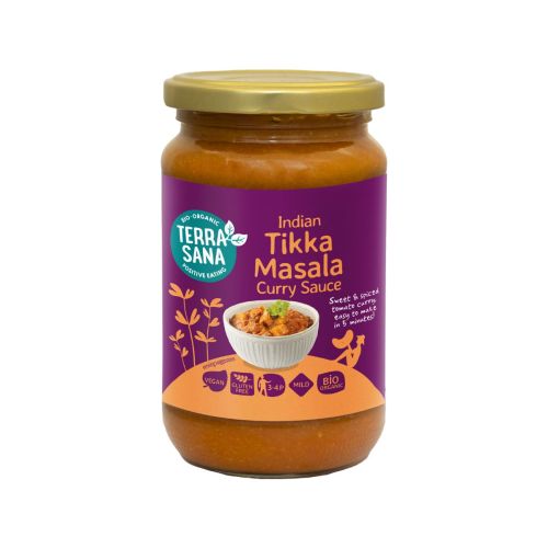 Terrasana Tikka masala curry saus (350 gram)
