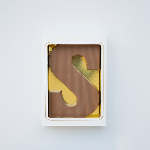 Chocoladeletter S melk