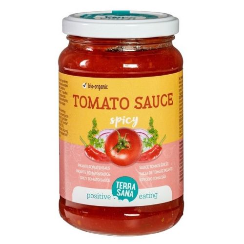 Terrasana tomato sauce spicy (340 gram)