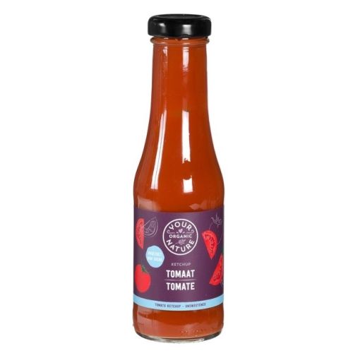 Your Organic Nature Tomatenketchup Ongezoet (325 ml)