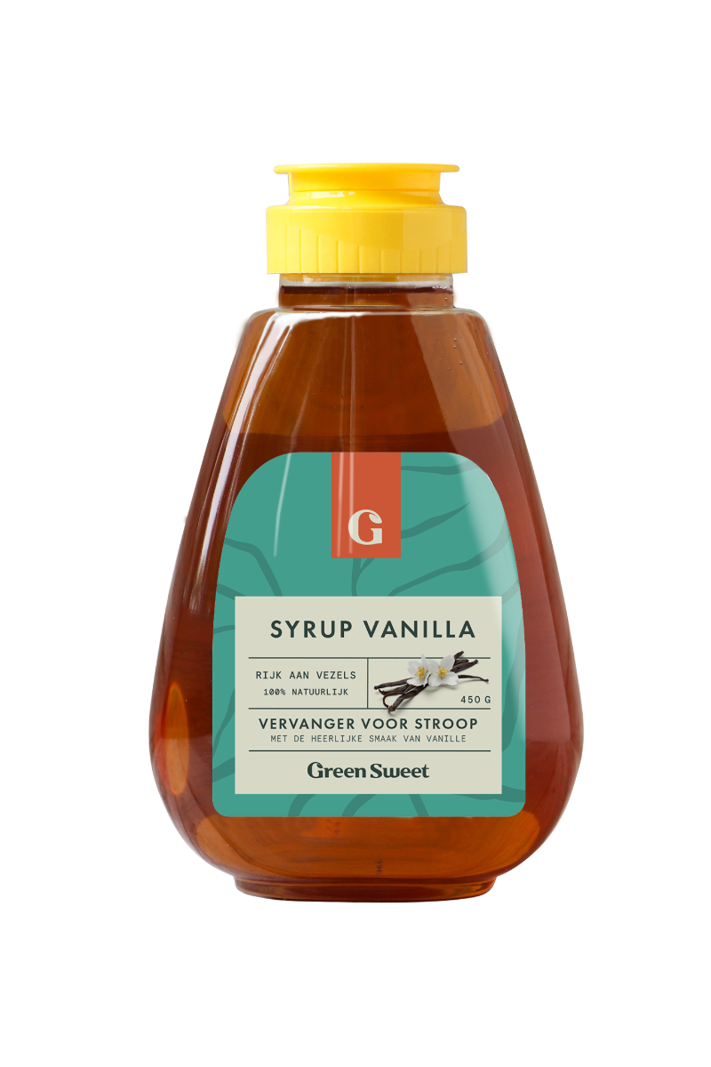 Green Sweet Stevia Syrup vanille 450 gram kopen | DeNotenshop.be