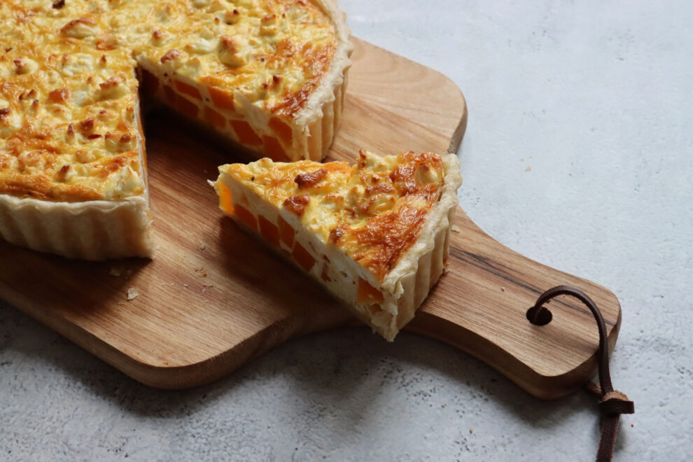 Zelfgemaakte quiche lorraine Zelfgemaakte quiche lorraine