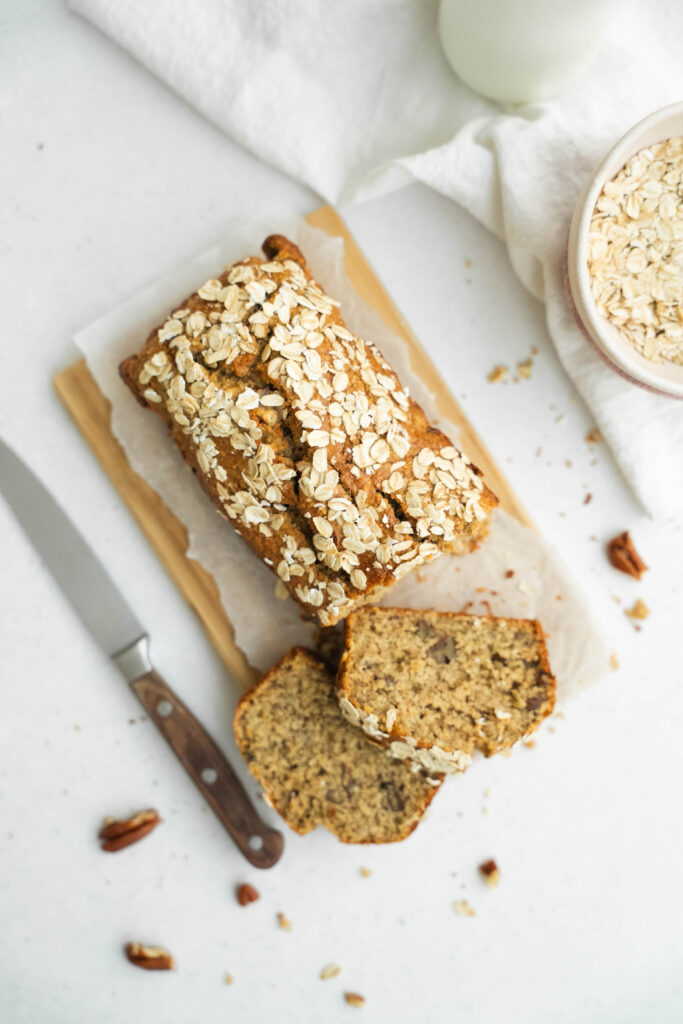 Bananenbrood met havermout