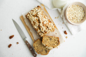 Havermout bananenbrood