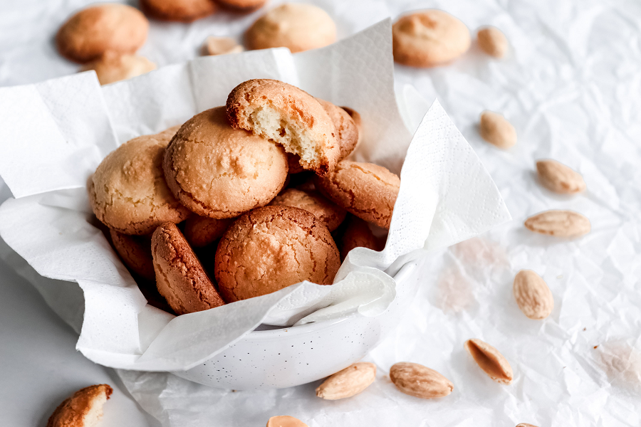 Bitterkoekjes (amaretti)
