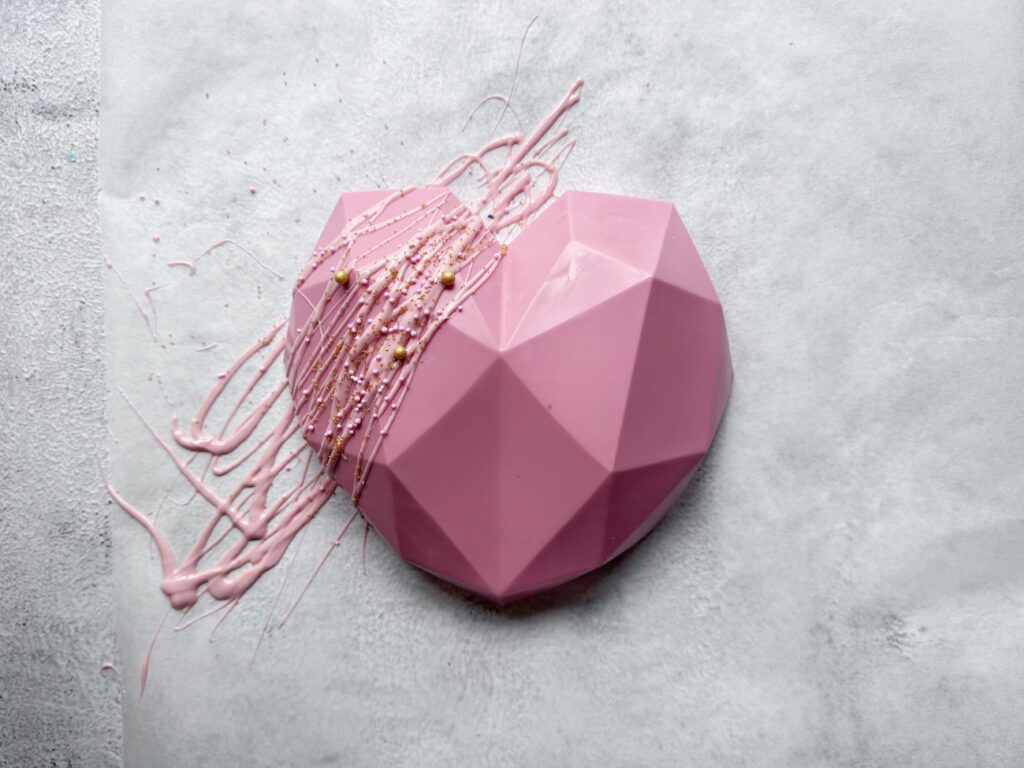 Piñata chocolade hart - versierd