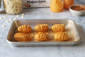 Oranje chocolade dadels