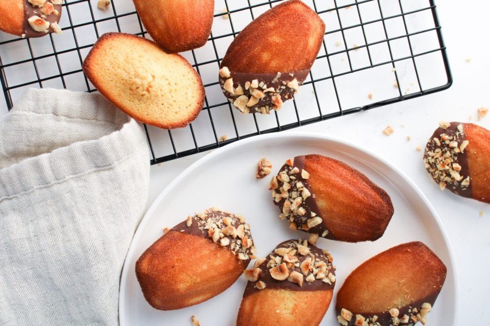 Sinaasappelmadeleines Sinaasappelmadeleines