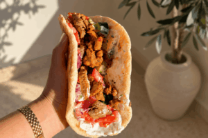 Zuurdesem Griekse wraps