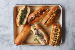 Hotdog broodjes Hotdog broodjes